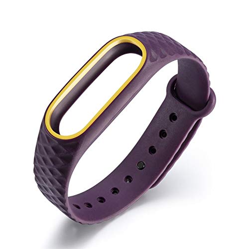 RZRCJ Replacement Silicone Watch Bracelet Band Wrist Strap For Xiaomi Mi Band 2 Breathable (Color : PY)