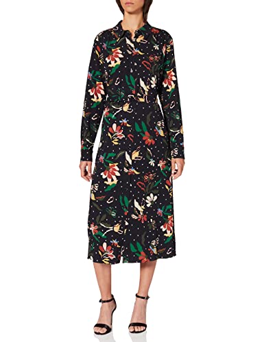 Preisvergleich Produktbild Seidensticker Damen 132062-39 Kleid, Schwarz, 44