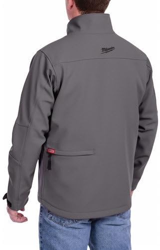 milwaukee heated jacket gray