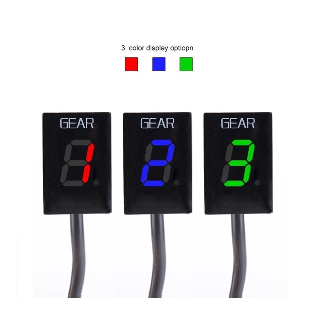 Indicatore di Marcia Digitale per Moto Superbike 1098 2007 2008-2009, indicatore di Marcia a 6 Livelli (Supporto HB).