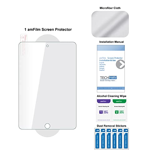Amfilm Screen Protector For Ipad Mini 5/Ipad Mini 4, Tempered Glass, 1 Pack #TOP4
