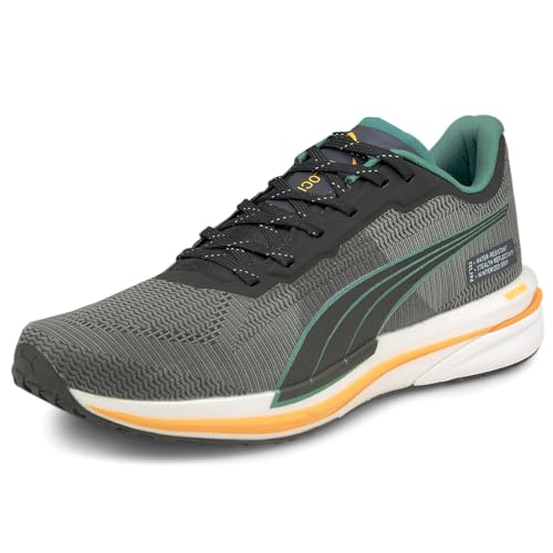 PUMA Mens Velocity Nitro WTR Running Sneakers Shoes - Green, Grey - Size 12 M2