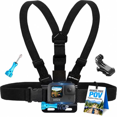 Chest Mount Chesty Harness Strap for GoPro Hero 13 12 11 10 9 8 7 6 5 4