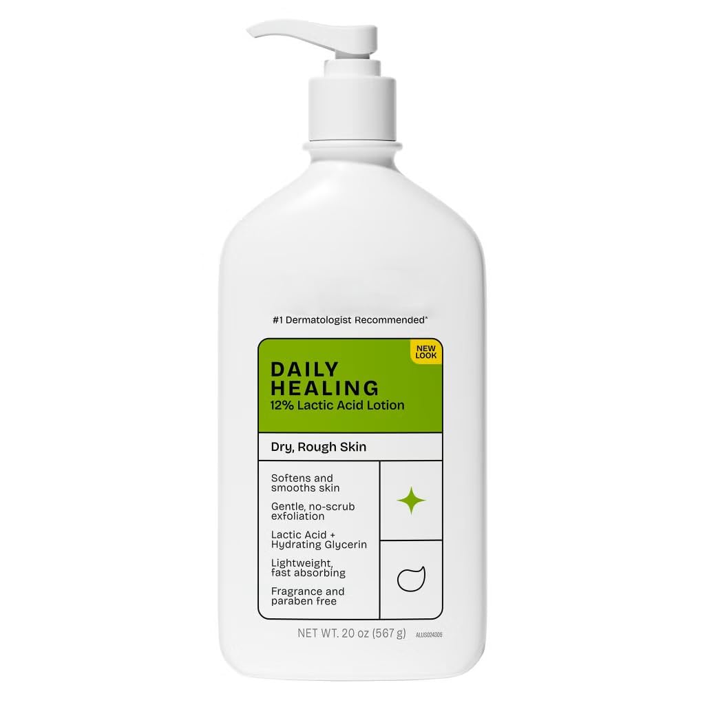 AmLactin Daily Moisturizing Lotion for Rough Dry Skin, 20 oz