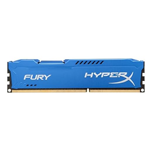 Kingston 8 GB DDR3-1600 - PC3-12800 - CL10 - HyperX FURY Blue Series - Módulo de memoria para PC