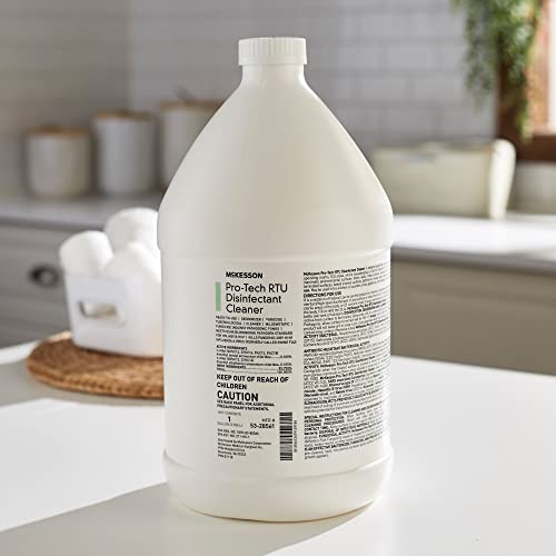 McKesson Pro-Tech Surface Disinfectant Cleaner, Ready to Use - Floral Scent, Jug Container, 1 gal, 1 Count, 1 Pack - image 5