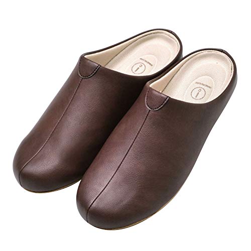 ニッポンスリッパ スリッパ ルームシューズ INNERCORE 23.5-25cm M ブラウン 783311