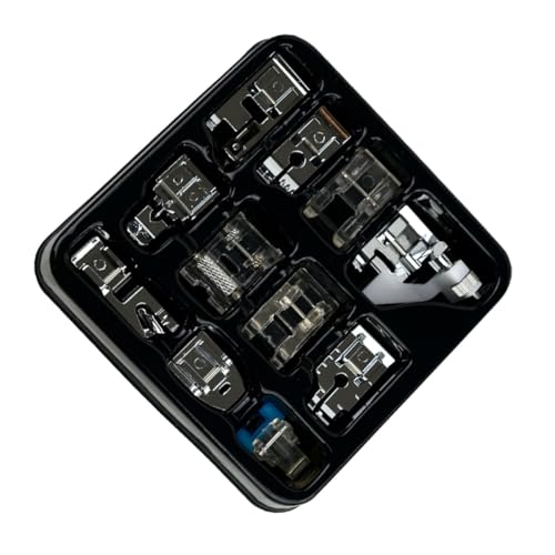 Set de 11 piezas de pies para máquina de coser miniatura 1