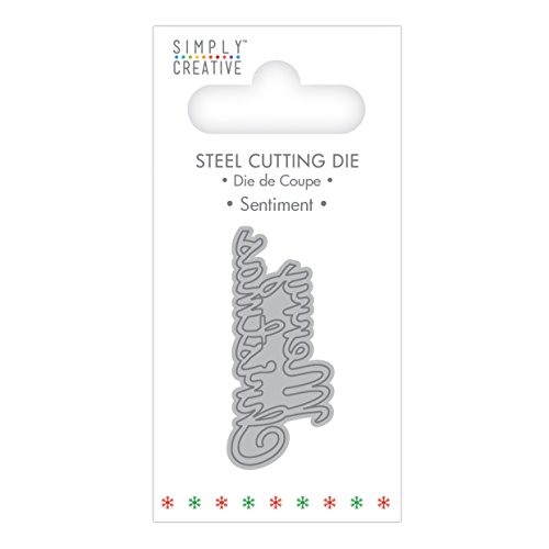 Semplicemente Creative Christmas Die - Merry