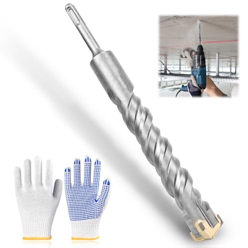 Broca SDS Plus, SDS Max de 30 mm x 260 mm, broca para hormigón Sds Plus, para taladrar en piedra, hormigón, piedra natural,...