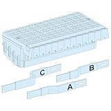 Schneider 04403 Polypact-Verteilerblock für Fest montiertes Gerät, mit Anschluss, 3P