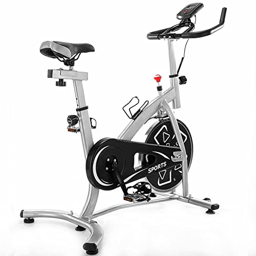 Image of Exercise Bike Spinning Bike Exercise Stationary Professional Indoor Bicycle Trainer 24 Pounds