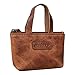 STILORD 'Laura' Portachiavi in pelle da donna Mini Portamonete Piccola borsa in pelle Protezione e consegna in scatola regalo, Colore:kara - cognac