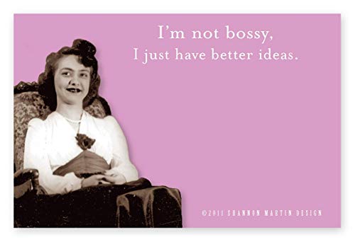 Shannon Martin Design Sticky Notes, Not Bossy