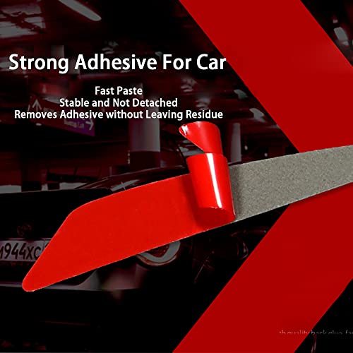 Image of Anti-Scratch Protector Trim ,Carbon Fiber Emblem Door Open Rearview mirror Shell Protector Side Mark Stickers Decals Badge Labeling Sports Decoration Lossless Installtion Accessories 4 Packs Tricolor