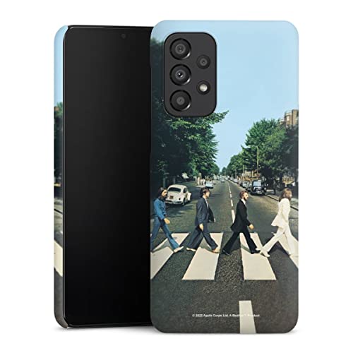DeinDesign Coque Compatible avec Samsung Galaxy A33 5G Étui Housse Abbey Road The Beatles Musique - Les Beatles, Paul McCartney, John Lennon, RIngo Starr, George Harrison DeinDesign Coque Compatible avec Samsung Galaxy A33 5G Étui Housse Abbey Road The Beatles Musique