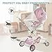 Baby Mosquito Net for Stroller, Perfect Bug Net for Strollers, Bassinets, Cradles, Playards, Pack N Plays and Portable Mini Crib, Baby Insect Netting Cover, White