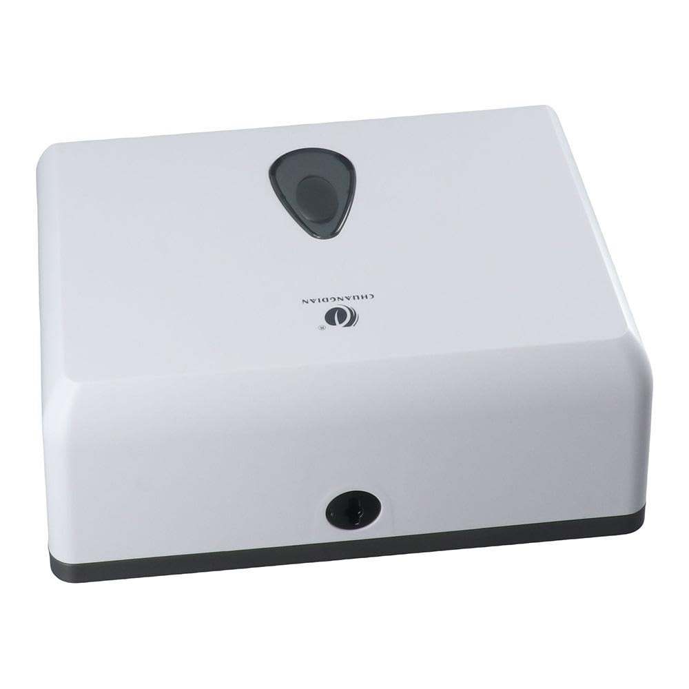 AllGIFT Touchless Paper Towel Dispenser Wall Mount, No Punch Drawer Box,Commercial Toilet Tissue Dispensers C-Fold/Multifold Paper for Bathroom Restroom,Office or Kitchen