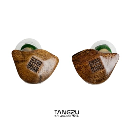 Image of TANGZU FUDU Verse II Hybrid Driver in Ear Monitors, Wired HiFi Earbuds with 1 Titanium Diaphragm Dynamic Driver, 2 Balanced Armature for Audiophile Musician (Bronze, 4.4mm)