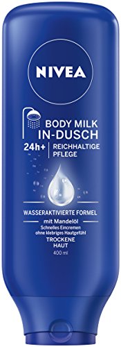 NIVEA Body Milk for Shower Use 400 ml Tube in Shower Body Milk, 400 ml (Pack of 1) - Image 2