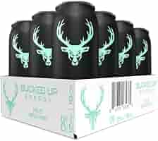 E.U.『Buck Wild』 PromoCDs Bucked Up Wild Orchard Energy Drink, Grape Flavor, 12 Cans