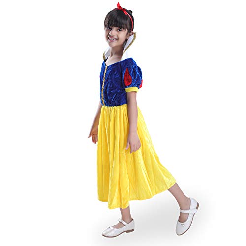 Image of FancyDressWale Snow White Little Girl Princess Dress