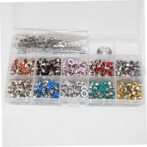 Kit de œillets métalliques avec outils accessoires bricolage vêtements