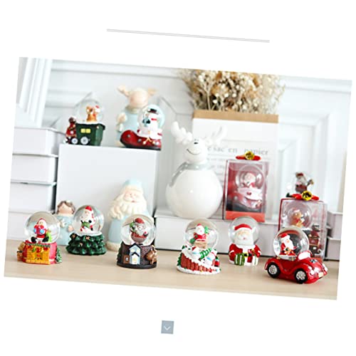 Decoración colgante de cristal 3D Cabilock, el regalo ideal con luces de hadas navideñas 6