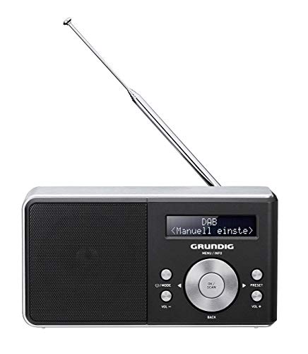 Preisvergleich Produktbild Grundig Music 5000 DAB+ Portables Radio schwarz