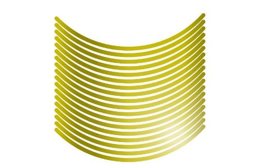 エムディーエフ リムストライプ ミラータイプ ミラーゴールド 6mm幅 12インチ RIM-6M-GD-12N