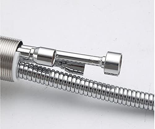 Robinet de lavabo de salle de bain en or brossé luxe monté - 6