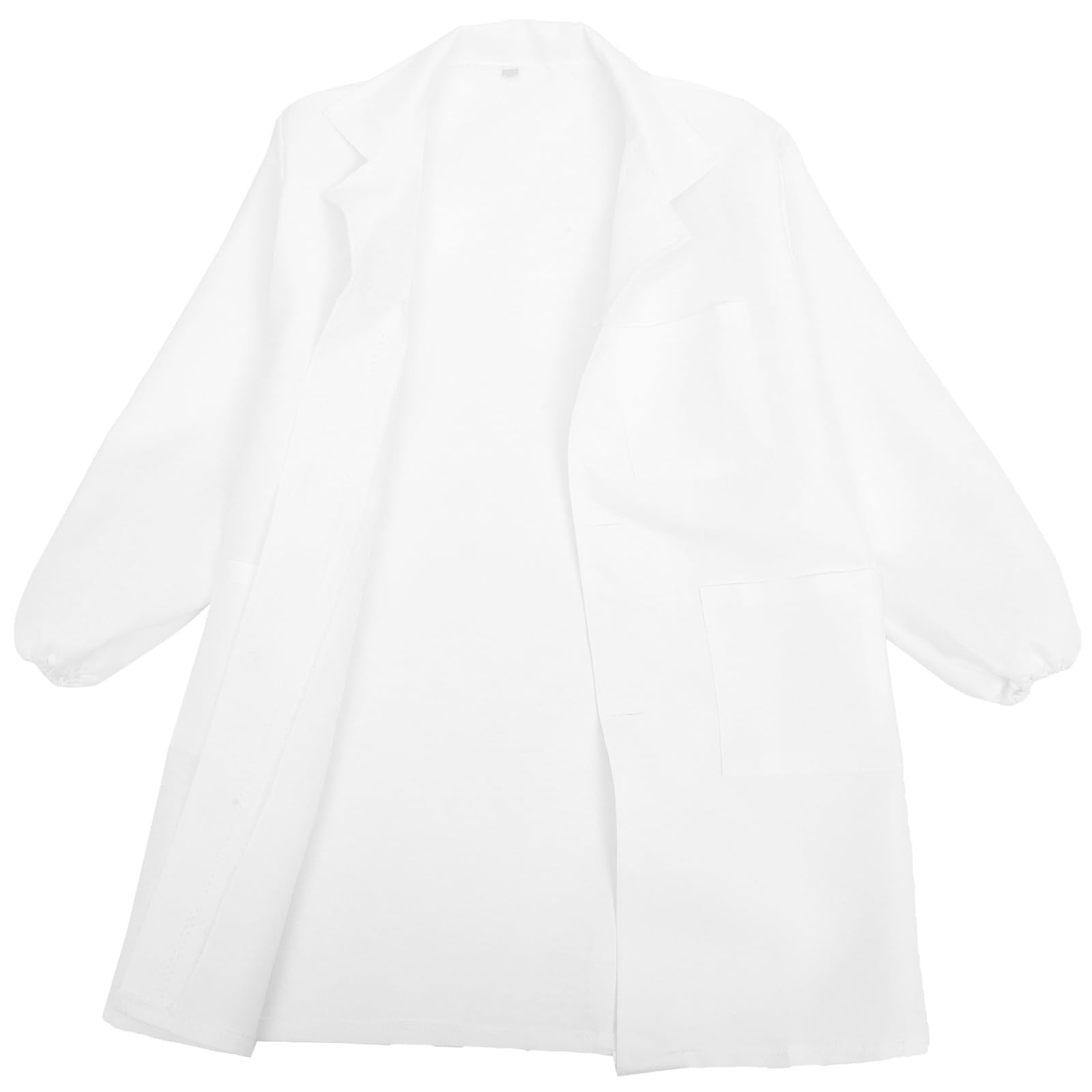 Costume Scienziato Lavabile Camice Laboratorio Manica Lunga Adatto per Feste e Cosplay Ragazzi e Ragazze Medio