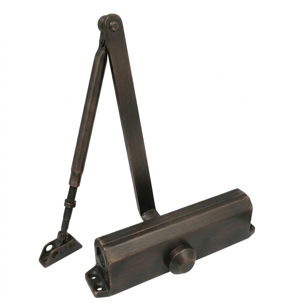 Ferme-porte commercial INOX pour réduire les bruits de porte