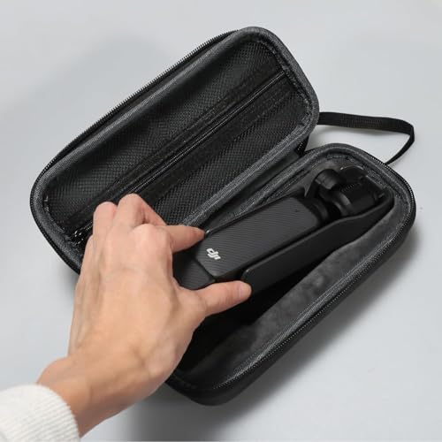 Image of M.G.R.J Portable Carrying Case Cover for DJI Osmo Pocket 3 Camera (Hard|EVA|Black) (Camera is not Included)