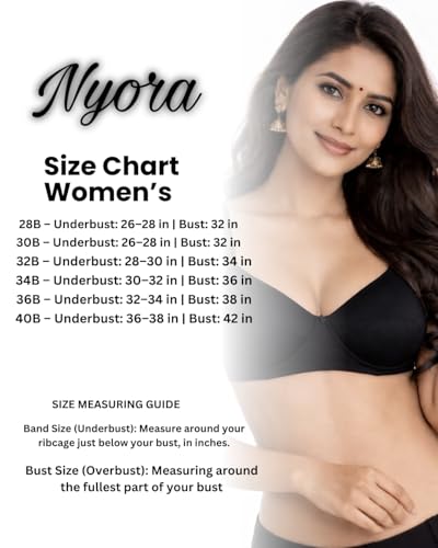 Image of Women's Cotton Medium Padded Bra | Soft & Breathable Fabric | Full Coverage Everyday Comfort Bra | Adjustable Straps & Back Hook Closure