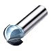uxcell 3/4-inch Cutting Dia, 1/2-inch Steel Shank 2-Flute, Carbide Tipped Cove Core Box Router Bit