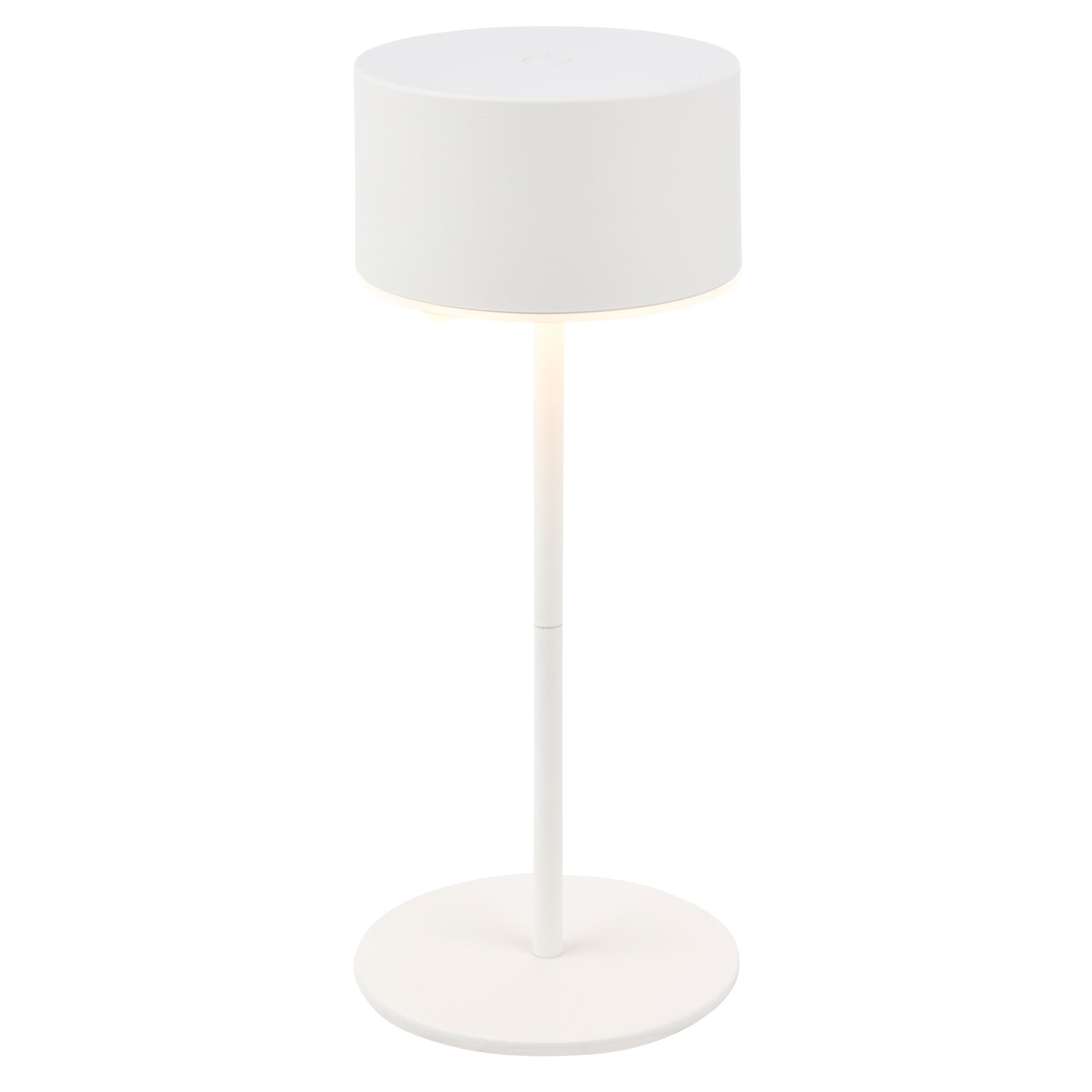 Briloner White Led Table Lamp Rechargeable Light Dimmable Touch Cordless Ip44 19Cm from B&Q