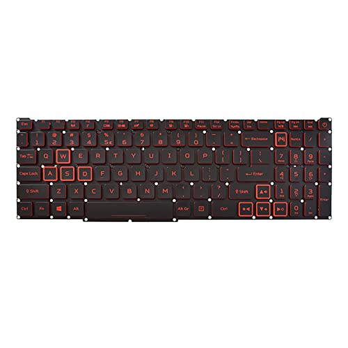 Image of Replacement Keyboard Compatible with Acer Predator Helios 300 PH315-52 PH315-53 PH317-53.Acer Nitro 5 AN515-43 AN515-54 AN515-55 AN517-51.Acer Nitro 7 AN715-51.Predator Triton 300