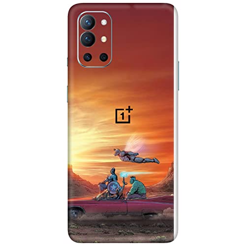 Image of Mobile Skin Sticker Compatible with OnePlus 9R 5G Skin Not Back Cover, Camera & Back Protector Mobile Skin Wrap; KE-OnePlus 9R 5G-4