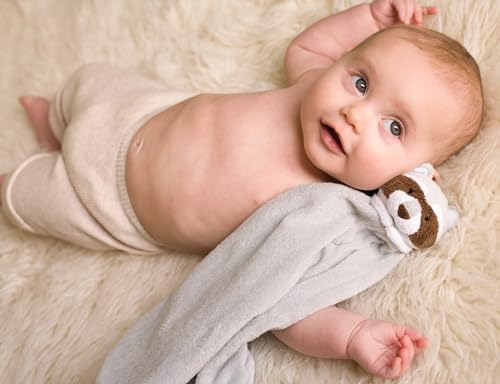 Image of Angel Dear - Grey Raccoon Blankie
