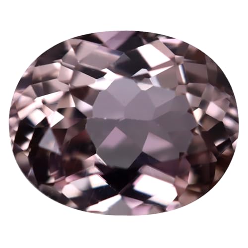 Diaspore rose naturel 1,68 ct, une gemme d'exception non chauffée certifiant sa rareté