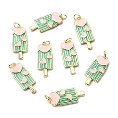 Popsicle with Heart Charms_10 pcs