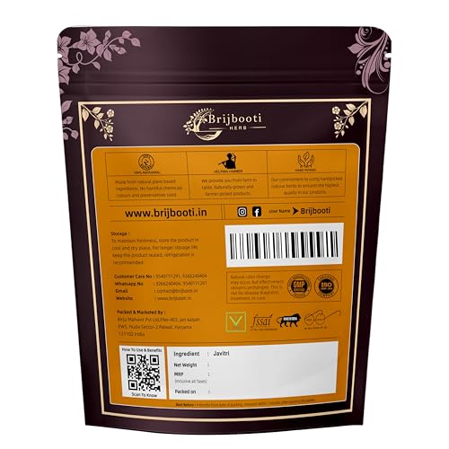 Image of BrijBooti Javitri Spices - Japatri - Mace Whole Spice - Javitri Flower Whole 50 Gr