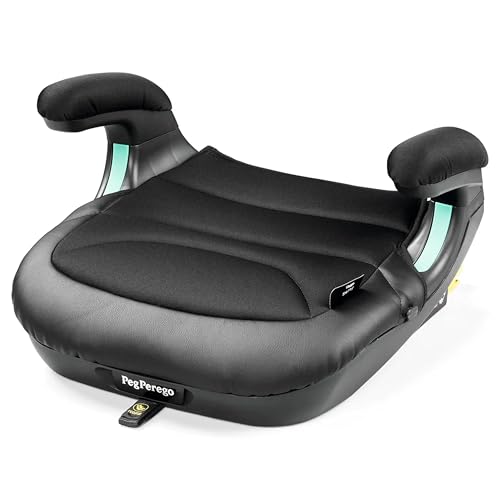 PEG Viaggio Shuttle Seggiolino Auto, Rialzo Auto con ISOFIX per Bambini da 125 a 150 cm (6-12 anni), 22-36 kg, Licorice