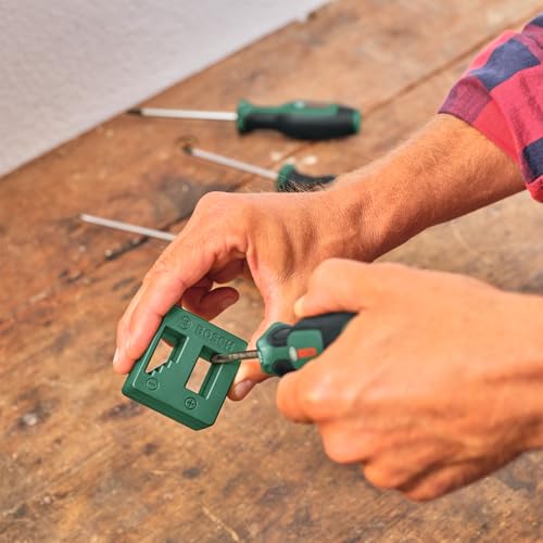 Bosch Magnetisierer/Entmagnetisierer (Zubehör zum Magnetisieren/Entmagnetisieren von Schraubendreher und Bits für effizienteres Arbeiten; 2 Ferritmagnete; Magnetfeldstärke min. 90mT)