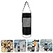 Holibanna Outdoor Camping Waste Pouch Portable Garbage Bag for Ship Boat Lightweight Durable for Organizing Trash While Boating Kayaking Black