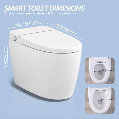 Replacement Smart Toilet Combo for BATHLET P01 miniatura 2