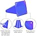 cyrico 9 Inch Cones Sports, 15 Pack Soccer Training Cones Agility Field Parking Safety Blue Plastic Traffic Cones for Football Basketball Drills, Indoor and Outdoor Games Activity
