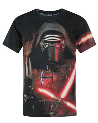 Star Wars Camiseta Lightsaber Kylo REN sublimación del niño