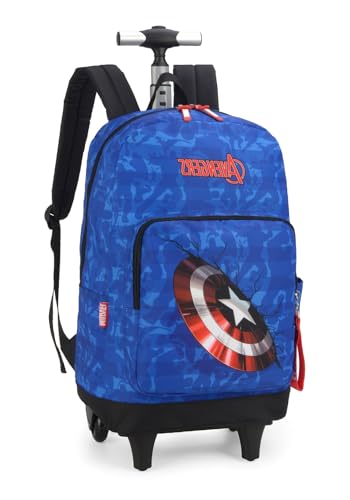 Mochila com Rodinhas Super Heróis Vingadores - Luxcel